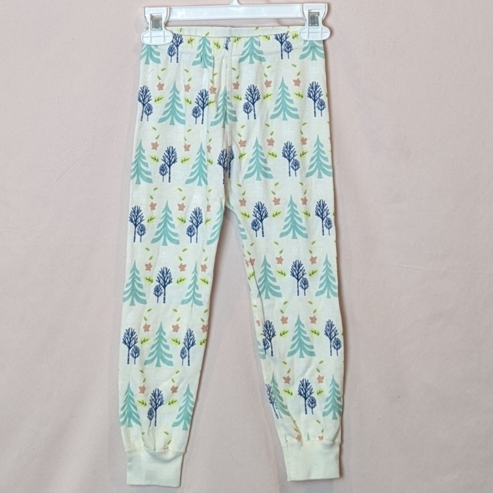 Disney Frozen 2 Tree Print Jogger Style Winter Pajama Pants size 4